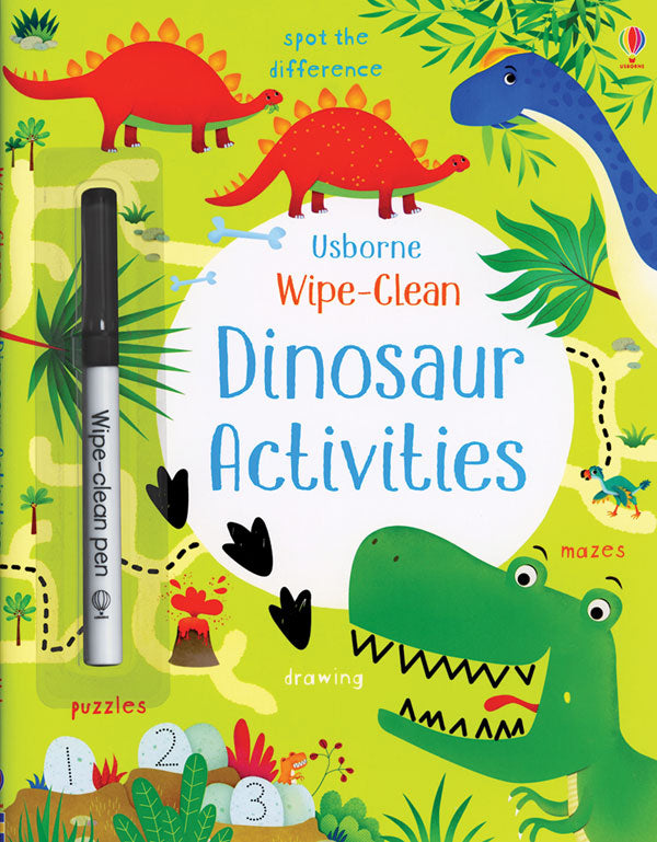 Wipe-Clean Dinosaur Activities