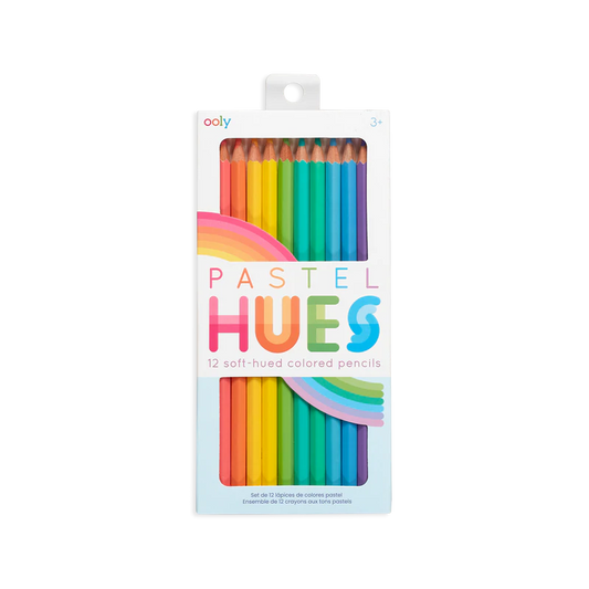 Pastel Hues Colored Pencils (12)