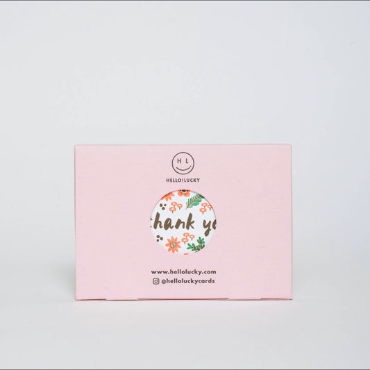 Floral Thank You Mixed Set