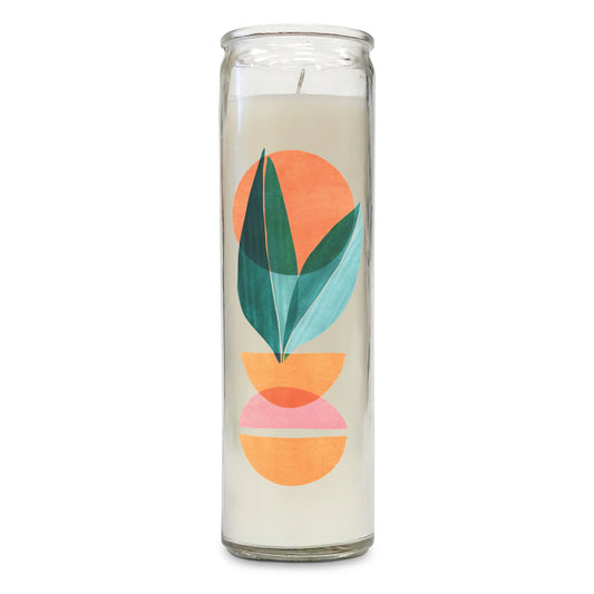 Citronella & Citrus Zest Cathedral Candle: Southwest Desert