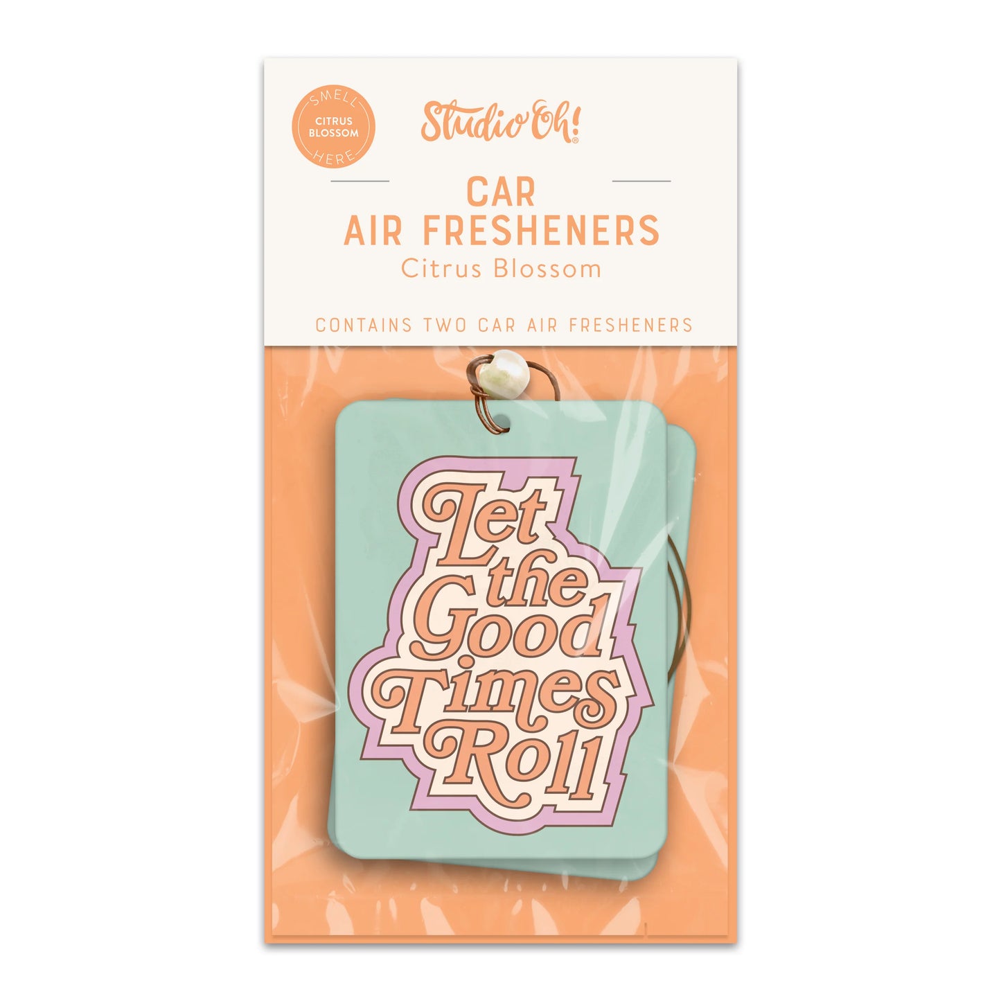 Car Air Fresheners - Let the Good Times Roll