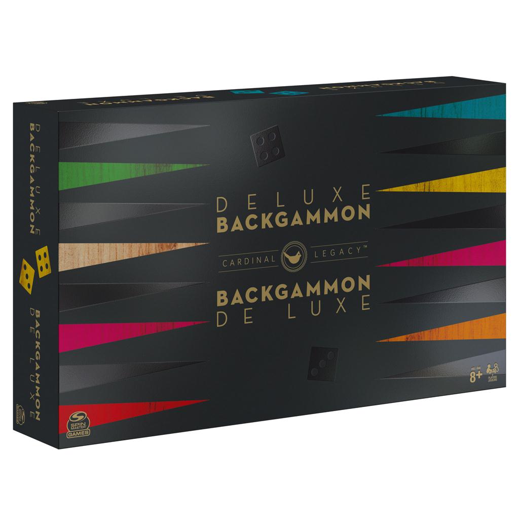 Cardinal Legacy Deluxe Wooden Backgammon