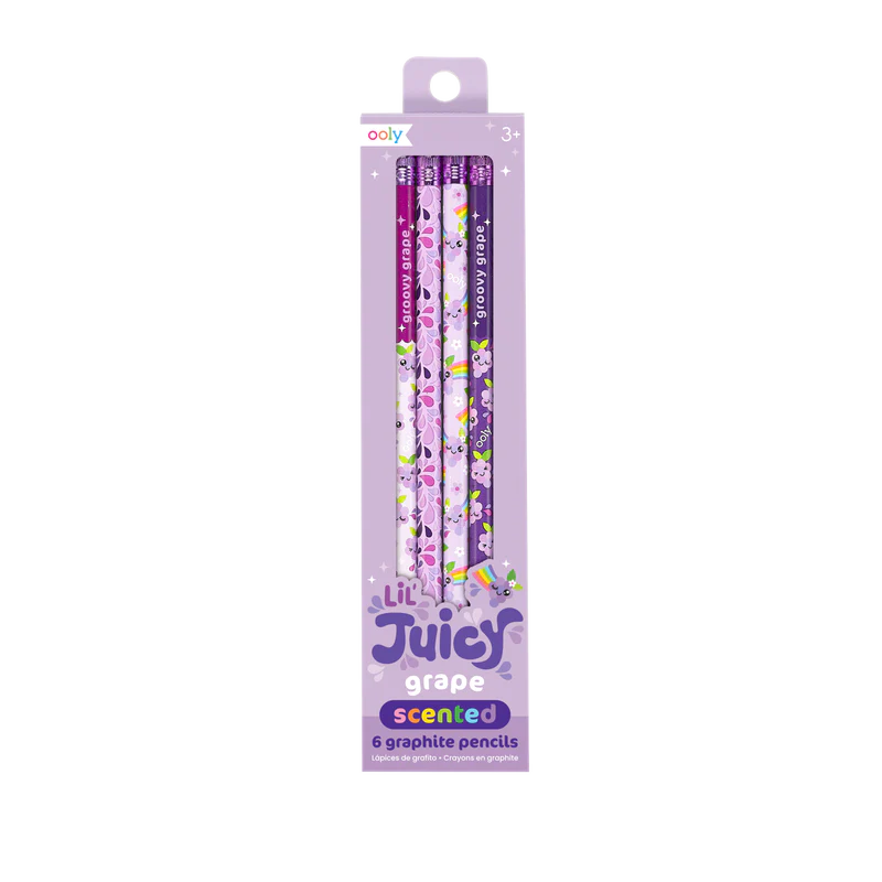 Lil’ Juicy Grape Scented Graphite Pencils